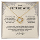 TO MY FUTURE WIFE , LOVE KNOT NECKLACE
