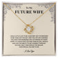 To My Future Wife, Love Knot Necklace