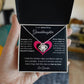 To My Beautiful Granddaughter Love Knot Necklace Gift From Grandpa