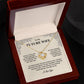 TO MY FUTURE WIFE , LOVE KNOT NECKLACE