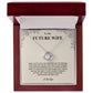 To My Future Wife, Love Knot Necklace