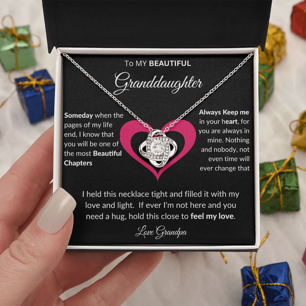 To My Beautiful Granddaughter:   Birthday, Holiday, Graduation Gift