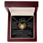 To My Queen Love Knot Necklace , Mothers Day , Birthday, Anniversary Gift or Just to say I love You!