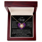 To My Wife Love Knot Necklace , Mothers Day , Birthday, Anniversary Gift  or Just to say I love You!
