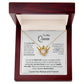 To My Queen Love Knot Necklace , Mothers Day , Birthday, Anniversary Gift or Just to say I love You!