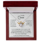 To My Queen Love Knot Necklace , Mothers Day , Birthday, Anniversary Gift or Just to say I love You!